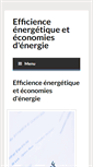 Mobile Screenshot of efficience-energetique.com